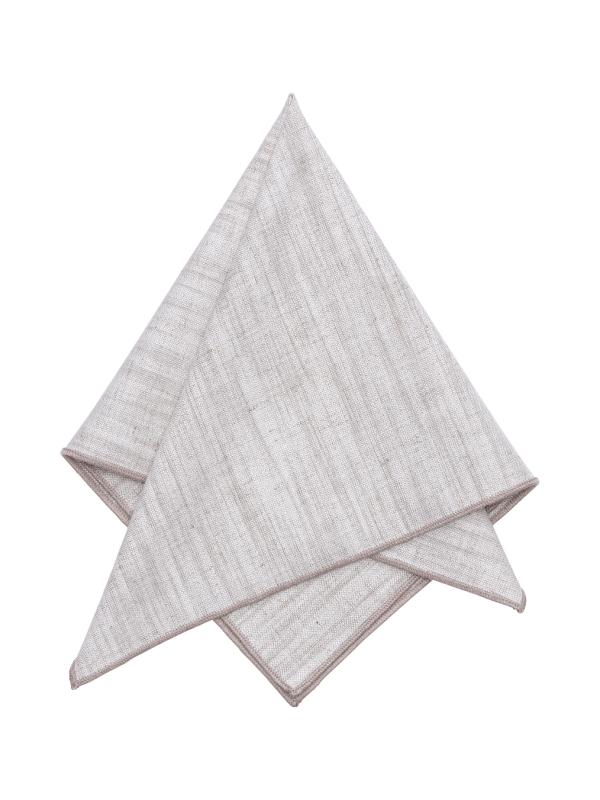 Svanefors Sabina Tygservett Natur 45x45cm at lavanille
