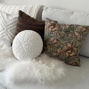 Svanefors Theo Kuddfodral Beige 45x45cm