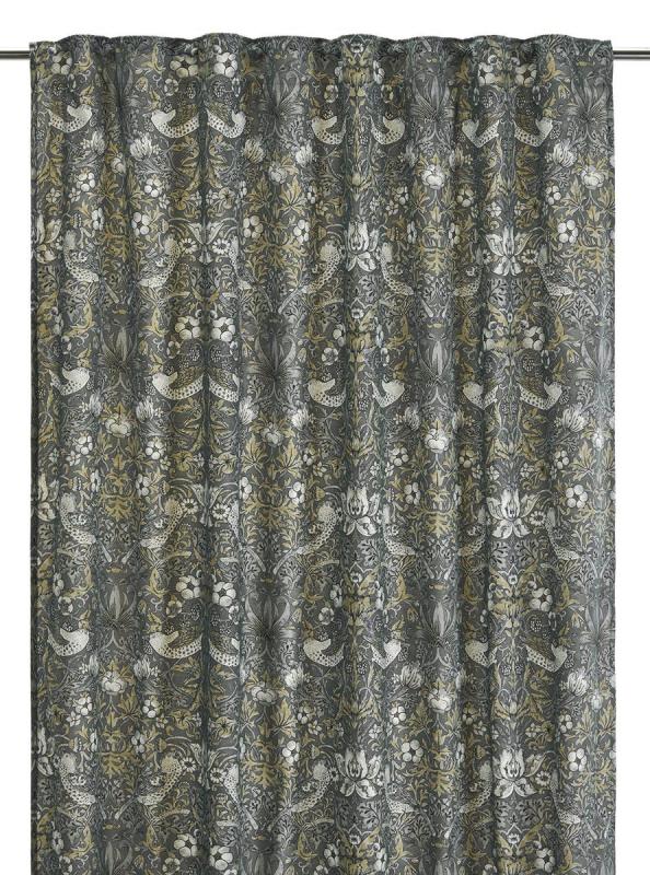 Svanefors Vilja Gardin 2-Pack 130x250cm Grå at lavanille