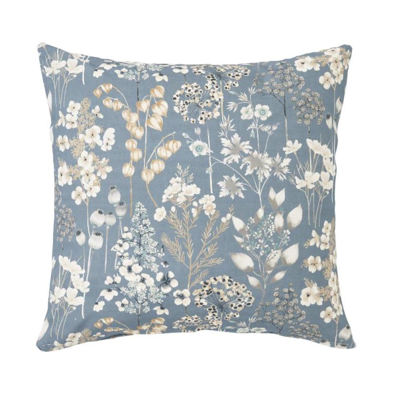 Svanefors Wood Kuddfodral Blå 45x45cm at lavanille