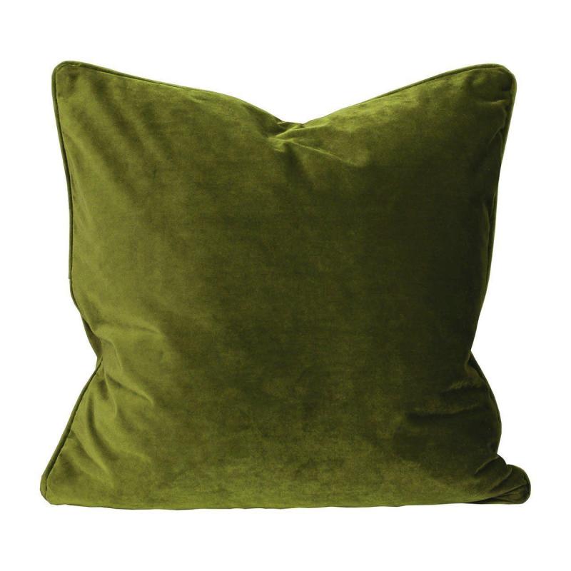 Svanefors Elise Kuddfodral Sammet 45x45cm Grön at lavanille