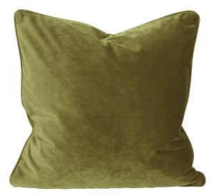 Kuddfodral Sammet Elise 45x45cm Gulgrön Svanefors