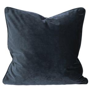 Kuddfodral Sammet Elise 60x60cm Mörkblå Svanefors
