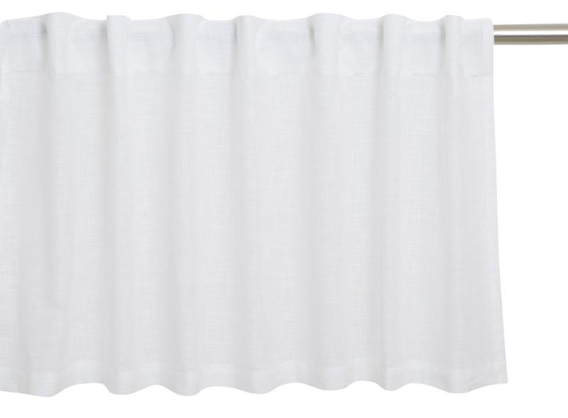 Svanefors Otila Gardinkappa 50x250cm Vit at lavanille