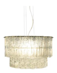Taklampa Abelone Klar/Silver 47cm Aneta Lighting