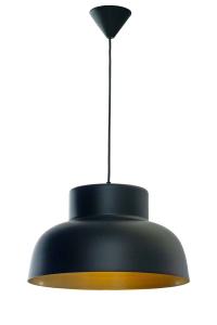 Taklampa Bessie Svart/Guld 39cm Aneta Lighting