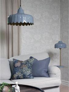 Taklampa Wells Denimblå 45cm PR Home