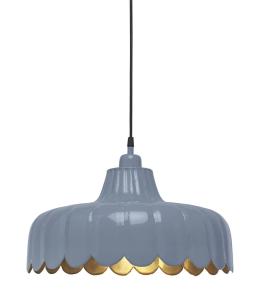 Taklampa Wells Denimblå 45cm PR Home