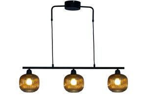 Taklampa Elin Brun/Svart 3L 81cm Aneta Lighting
