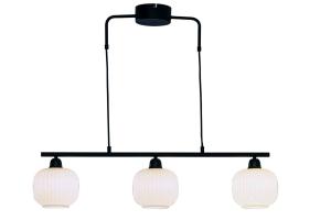 Taklampa Elin Vit/Svart 3L 81cm Aneta Lighting