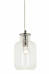 Taklampa Glas Klar/Krom Aneta Lighting Speceri