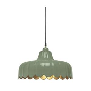 Taklampa Wells Mossgrön 45cm PR Home