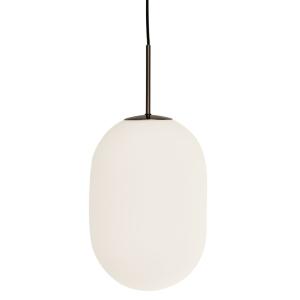 Taklampa Noor Glas Vit 24cm Watt & Veke