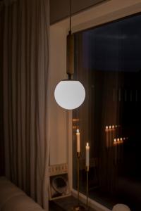 Taklampa Pendel Beige Travertin Globen Lighting Torrano 15cm