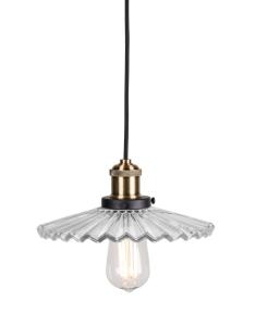 Taklampa Pendel Glas Klar Globen Lighting Cobbler 25cm