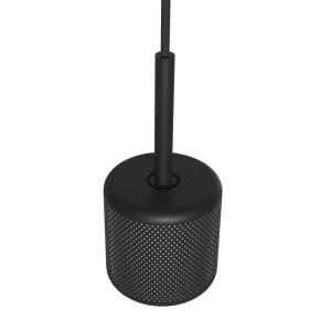 Taklampa Pendel Svart Dimbar Herstal Grain 11cm