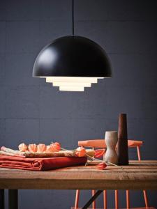 Taklampa Pendel Svart Dimbar Herstal Motown 36cm