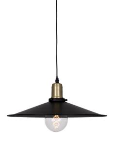 Taklampa Pendel Svart Globen Lighting Disc 40cm