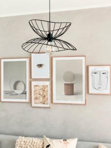 Taklampa Pendel Svart Globen Lighting Ray 45cm