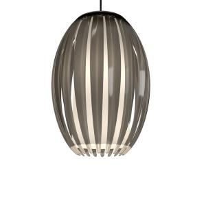 Taklampa Pendel Svart/Rökfärgad Dimbar Herstal Tentacle 21cm