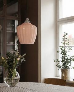 Taklampa PR Home Amalfi Aprikos 25cm