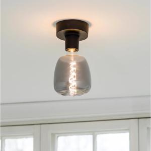 Taklampa Råsvart PR Home Notice 12cm