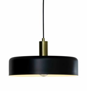 Taklampa Suvi Svart/Mässing 35cm Aneta Lighting