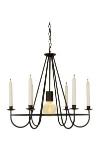 Taklampa Svart 60cm Aneta Lighting Kronoberg