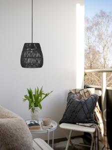 Taklampa Svart Utomhus PR Home Saigon 28cm