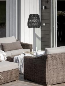 Taklampa Svart Utomhus PR Home Saigon 38cm