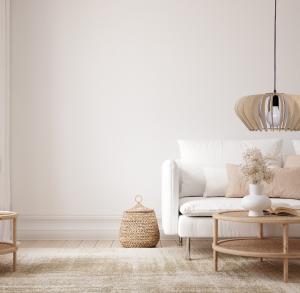 Taklampa Trä Calyps Natur Ø45 Aneta Lighting