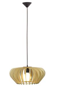 Taklampa Trä Calyps Natur Ø45 Aneta Lighting