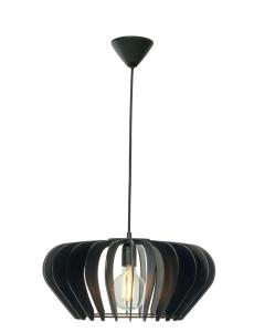 Taklampa Trä Calyps Svart Ø45 Aneta Lighting