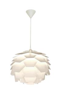 Taklampa Vit Aneta Lighting Carpatica 41cm