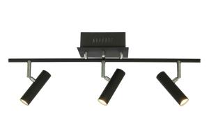 Takspotlight 3L Svart Aneta Lighting Artic
