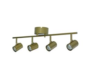 Takspotlight Aneta Lighting Hugin Antikmässing 4L 75cm