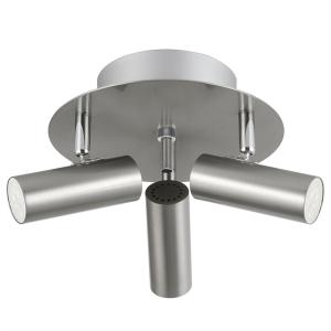 Takspotlight Rund Satin 3L Oriva Mini