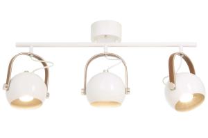 Takspotlight Vit Rak 3L Aneta Lighting Bow