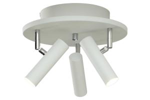 Takspotlight Vit Rund 3L Aneta Lighting Artic