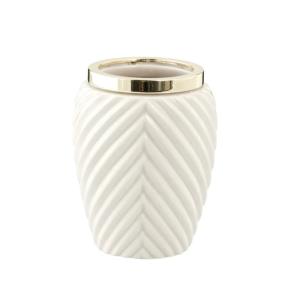 Tandborsthållare Lene Bjerre Milda Camel/Guld 11cm