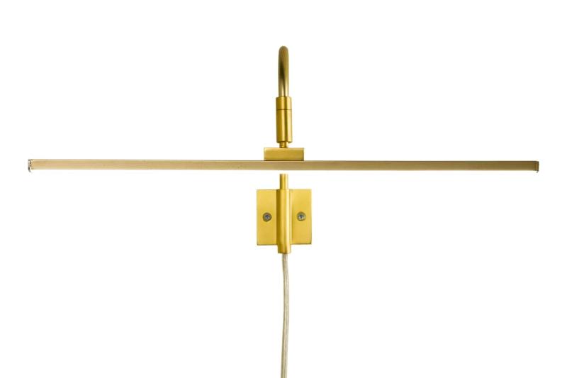 Tavelbelysning Aneta Lighting Miro Guld 40cm at lavanille