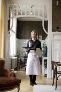 Textilgruppen Midjeförkläde Med Ficka 100x95cm Vit