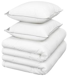 Hotellkudde Vit 325g Låg 50x60cm Borganäs of Sweden