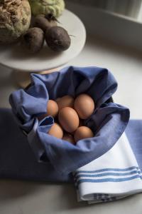 Textilgruppen Kökshandduk Melerad Blå 50x80cm