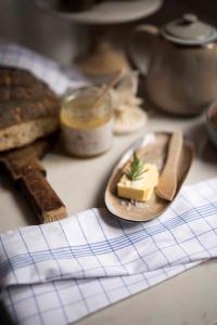 Textilgruppen Kökshandduk Rutig Blå/Vit 50x80cm