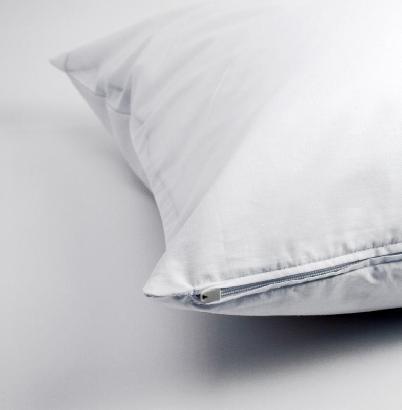 Borganäs of Sweden Kuddöverdrag Med Blixtlås Vit 50x60cm at lavanille