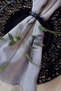 Textilgruppen Panama Servett Mörkgrå 50x50cm