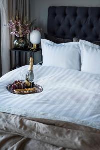 Påslakan Vit Satinrand 150x230cm Textilgruppen