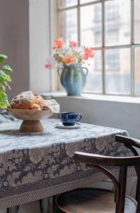 Textilvaxduk Sonia Blå 140x250cm Fondaco