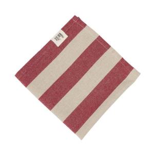 Tygservett Fondaco Amalia Röd 45x45cm 6-Pack